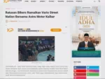 Ratusan Bikers Ramaikan Vario Street Nation Bersama Astra Motor Kalbar