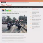 Gebyar Kemerdekaan ke-81, Ribuan Bikers Honda PCX Kobarkan Semangat Cinta Tanah Air