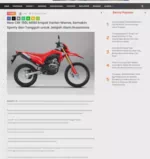 New CRF 150L Miliki Empat Varian Warna, Semakin Sporty dan Tangguh untuk Jelajah Alam Nusantara