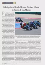 Pebalap Astra Honda Melesat, Tembus 5 Besar di JuniorGP San Marino