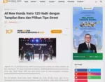 All New Honda Vario 125 Hadir dengan Tampilan Baru dan Pilihan Tipe Street