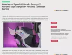 Kolaborasi Spesial! Honda Scoopy X Kuromi Siap Manjakan Pecinta Karakter Sanrio