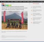 Semarak Jelajah Kawasan Ikonik dan Destinasi Wisata, CRF Fun Adventure Wujud Kebersamaan Astra Motor Kalbar dan Komunitas Trabasan Sintang