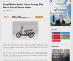 Tampil Makin Ikonik, Honda Scoopy Rilis Warna Baru di Semua Varian