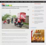 Layanan Servis Kunjung dari Honda Care Astra Motor Kalbar Diapresiasi Konsumen Loyal