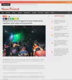 Riding Penuh Cinta, Pengguna Scoopy Singkawang Habiskan Akhir Pekan di Pesisir Pantai