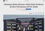 Pebalap Belia Binaan AHM Raih Podium di Seri Pembuka IHTTC 2026