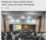 Perjalanan Fokus Kuliah Mulus  #Cari_aman di Untan Pontianak