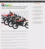 New CRF 150L Hadir di GIIAS 2025 dengan Penyegaran Terbaru, AHM Berikan Warna Semakin Menyalah
