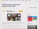 AHM Perkenalkan Teknologi Honda RoadSync ke Pelajar SMK