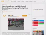 Astra Honda Dream Cup 2026 Kembali Digelar, Siapkan Panggung Pebalap Muda Indonesia