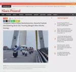 Terapkan Gaya Hidup Berkelanjutan, Peserta Praktek Decluttering Ikuti City Touring dengan New Honda Scoopy
