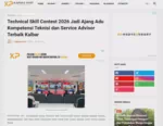 Technical Skill Contest 2026 Jadi Ajang Adu Kompetensi Teknisi dan Service Advisor Terbaik Kalbar
