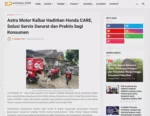 Astra Motor Kalbar Hadirkan Honda CARE, Solusi Servis Darurat dan Praktis bagi Konsumen