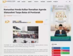 Komunitas Honda Kalbar Ramaikan Agenda Silaturahmi Tanpa Batas di Pontianak