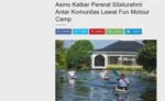 Asmo Kalbar Pererat Silaturahmi Antar Komunitas Lewat Fun Motour Camp