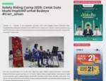 Safety Riding Camp 2025: Cetak Duta Muda Inspiratif untuk Budaya #Cari_aman