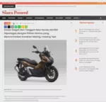 Kesan Gagah dan Tangguh New Honda ADV160 Dipertegas dengan Pilihan Warna yang Mencerminkan Karakter Masing-masing Tipe