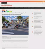 Bersama Scoopy Menyusuri Pantai, Pengguna di Singkawang Nikmati Momen Romantis