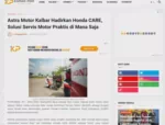 Astra Motor Kalbar Hadirkan Honda CARE, Solusi Servis Motor Praktis di Mana Saja