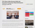 Astra Motor Kalbar Bersama Media dan Komunitas Dorong Gaya Hidup Berkelanjutan di Borneo Lead Fest
