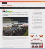 Semarakkan Night Ride Cinematic, Paguyuban Honda West Borneo Community dan All Matic Jelajah Malam di Pontianak