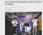 Asmo Kalbar Dukung Reuni Akbar 12 Tahun SI UNTAN