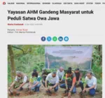 Yayasan AHM Gandeng Masyarat untuk Peduli Satwa Owa Jawa