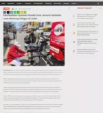 Manfaatkan Layanan Honda Care, Amuna Terbantu saat Motornya Mogok di Jalan