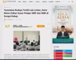 Tanamkan Budaya Tertib Lalu Lintas, Astra Motor Kalbar Sasar Pelajar SMP dan SMK di Sungai Kakap