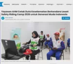 Yayasan AHM Cetak Duta Keselamatan Berkendara Lewat Safety Riding Camp 2026 untuk Generasi Muda Indonesia
