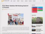Astra Motor Salurkan 560 Kantong Darah di 12 Provinsi