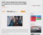 AHM Fasilitasi Mudik Gratis Sepeda Motor ke Yogyakarta dan Semarang Lewat MBBH 2026