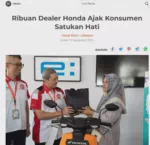 Ribuan Dealer Honda Ajak Konsumen Satukan Hati