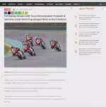 Pembalap Binaan AHM Terus Menunjukkan Prestasi di Idemitsu Asia Talent Cup dengan Back to Back Podium