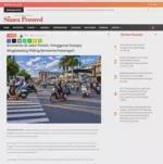 Romantis di Jalur Pesisir, Pengguna Scoopy Singkawang Riding Bersama Pasangan