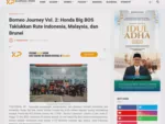 Borneo Journey Vol. 2: Honda Big BOS Taklukkan Rute Indonesia, Malaysia, dan Brunei