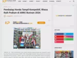 Pembalap Honda Tampil Kompetitif, Rheza Raih Podium di ARRC Buriram 2026