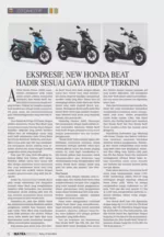 EKSPRESIF, NEW HONDA BEAT HADIR SESUAI GAYA HIDUP TERKINI