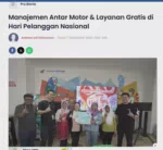 Manajemen Antar Motor & Layanan Gratis di Hari Pelanggan Nasional
