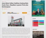 Astra Motor Kalbar Hadirkan Gedung Main Dealer Baru, Wujudkan Layanan Prima dan Berkelanjutan