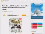 Ramadhan Lebih Mudah, Astra Motor Kalbar Hadirkan Promo Kredit Motor Honda di Landak
