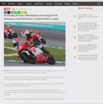 Pembalap Binaan AHM Melesat Kencang di IATC Malaysia untuk Raih Back To Back Podium Juara