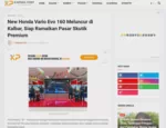 New Honda Vario Evo 160 Meluncur di Kalbar, Siap Ramaikan Pasar Skutik Premium