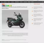 Diperbaharui, Kini New Honda ADV160 Punya Banyak Warna Pilihan