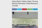 Astra Motor Kalbar Gelar Touring Berkah Ramadan 2026 Bersama Jurnalis