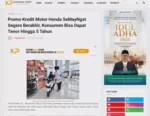 Promo Kredit Motor Honda SeMayNgat Segera Berakhir, Konsumen Bisa Dapat Tenor Hingga 5 Tahun