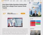 Astra Motor Kalbar Resmikan Gedung Main Dealer Baru sebagai Pusat Layanan Honda Terpadu
