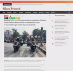 Rayakan HUT ke-81 Proklamasi Kemerdekaan RI Tahun 2026, Ribuan Bikers Honda PCX Buktikan Cinta Indonesia dengan Gelar Konvoi Simpatik