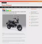 Tampil Makin Ikonik dengan Warna Baru, Honda ST125 Dax Dapat Penyegaran dari AHM